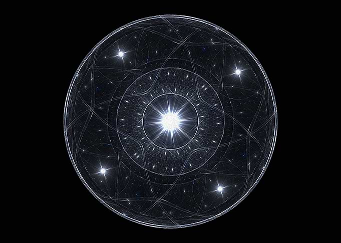 Mandala Space Art
