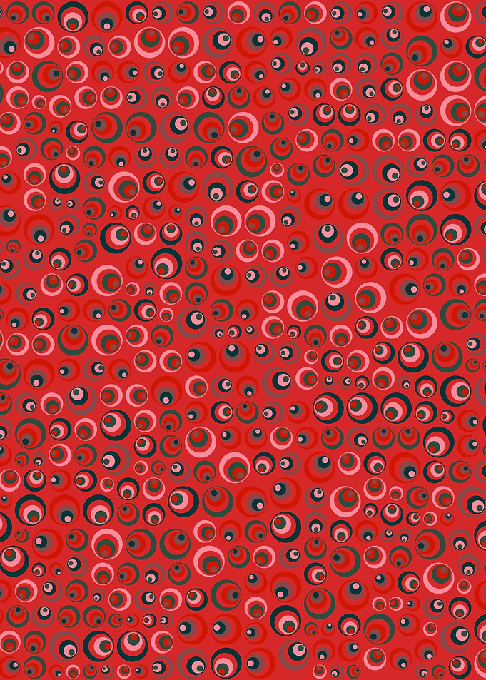 Colorful Retro Circles 03