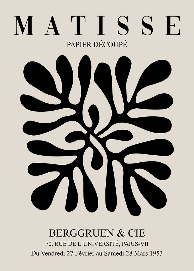 Henri Matisse Leaf Flower