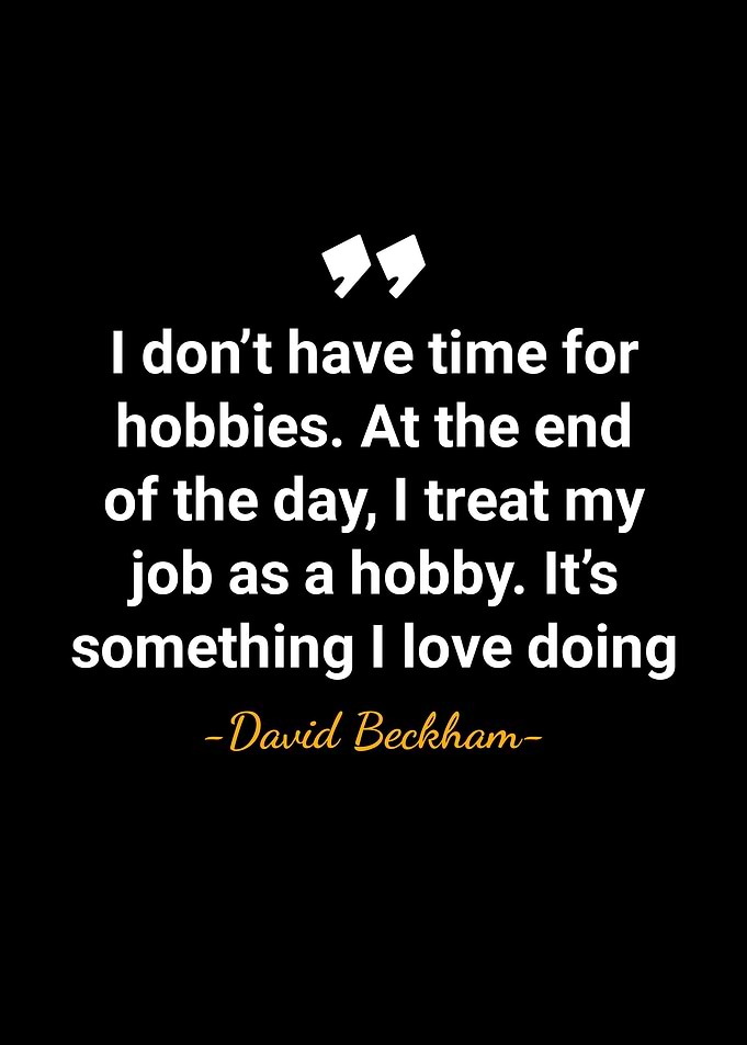 David Beckham quotes