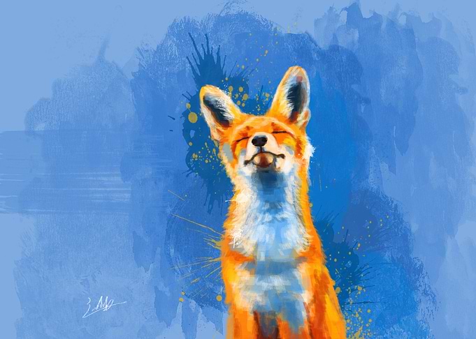 Happy Fox