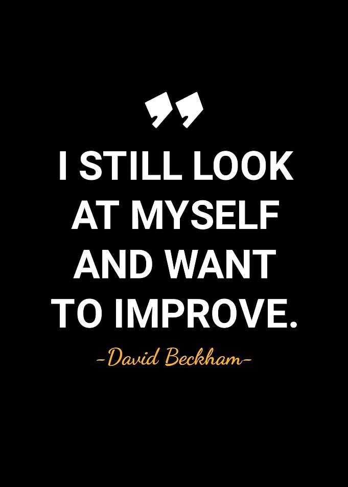 David Beckham quotes