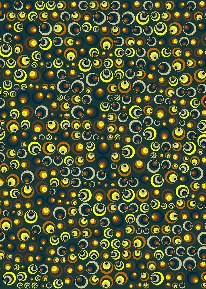 Colorful Retro Circles 04