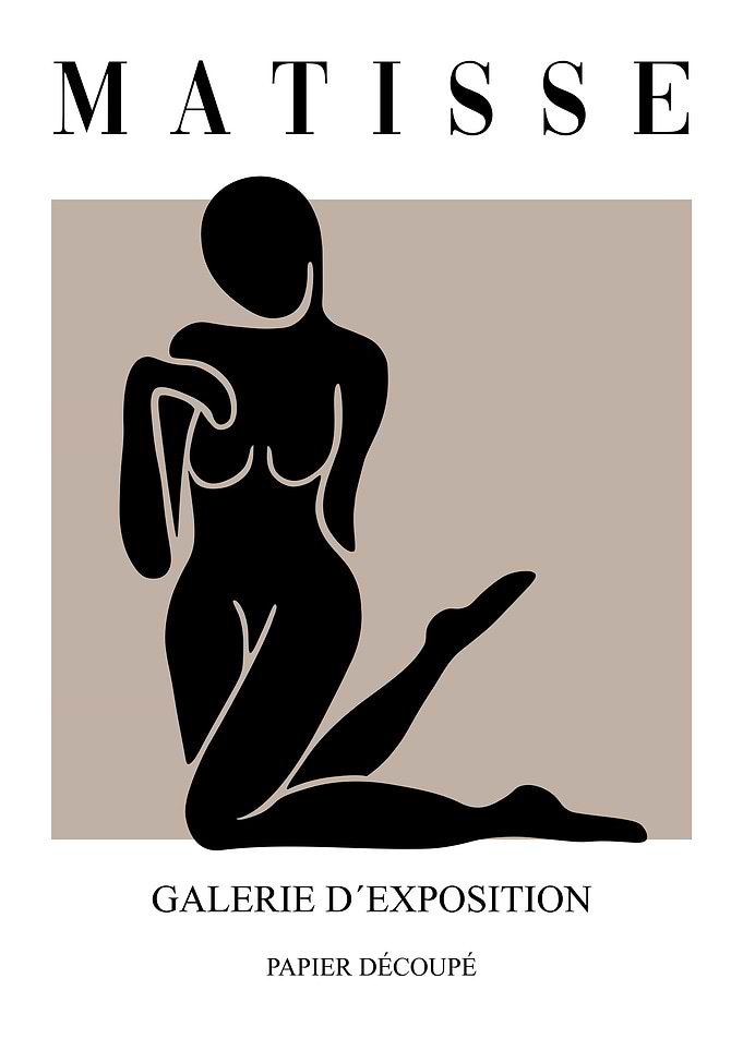Matisse Sensual Nude Woman