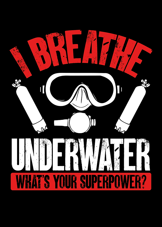I breathe underwater
