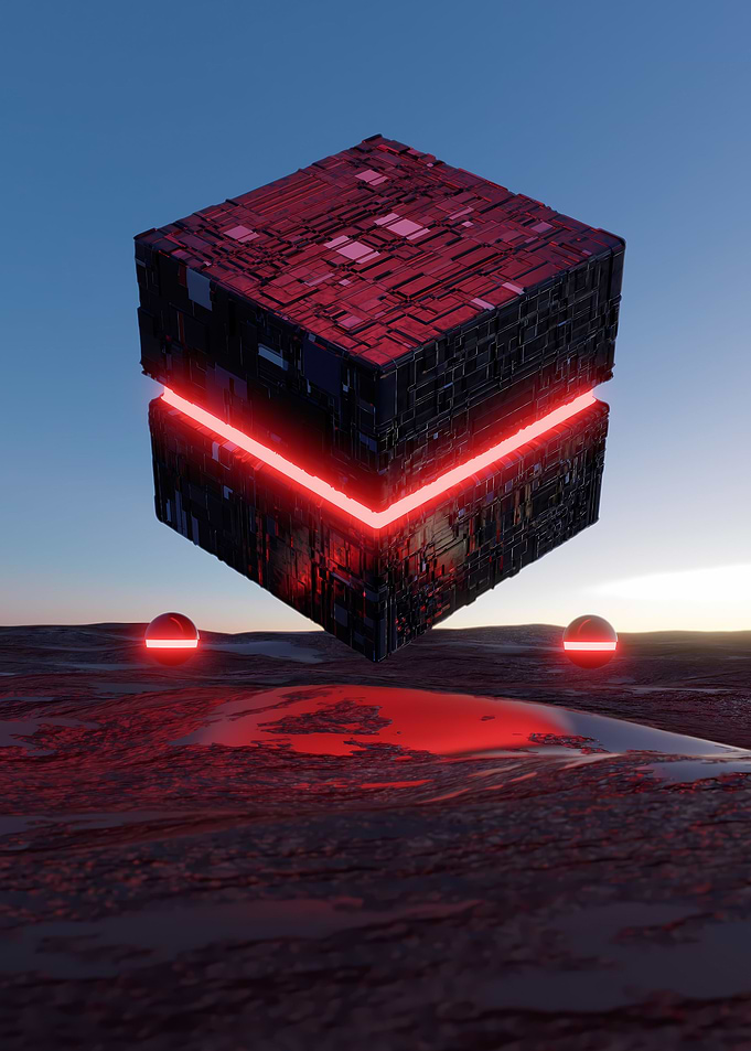 Tech Cubes 3D