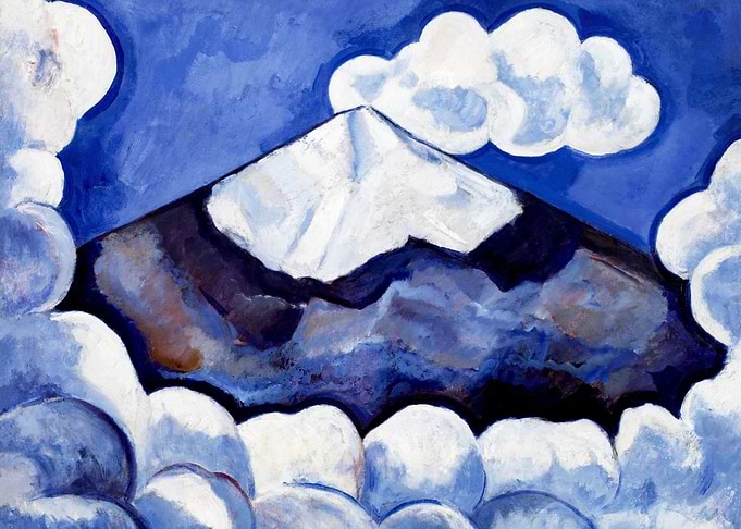 Spirited Morning painting