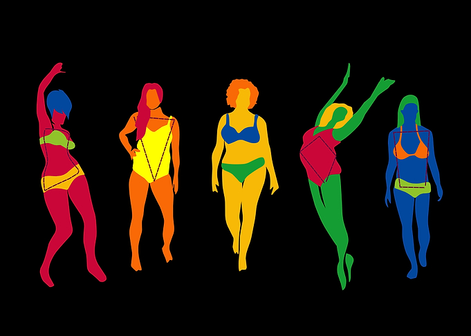 women fashion rainbow