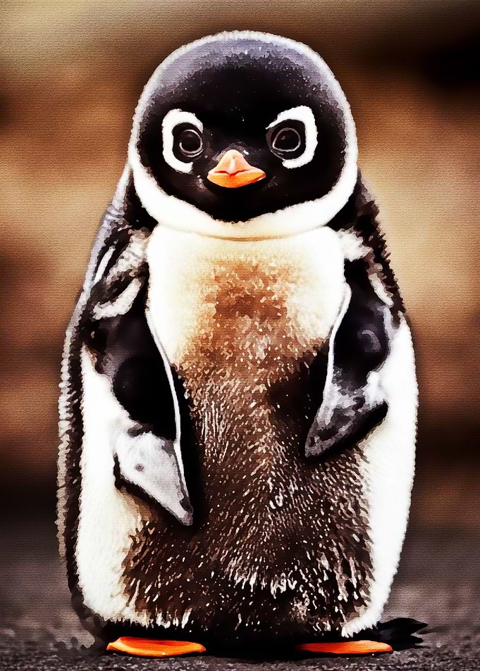 Abstract Penguin