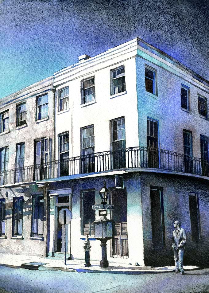 New Orleans Street Corner