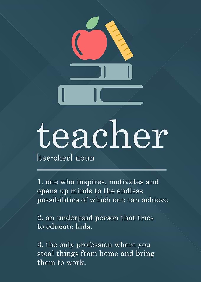 Funny Teacher Definition