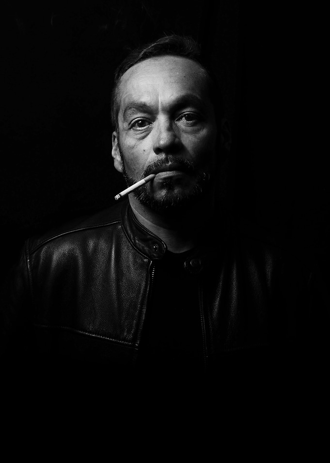 Smoking man Image