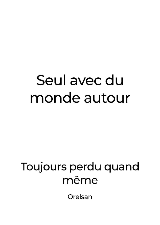 Orelsan CivilisationPerdue