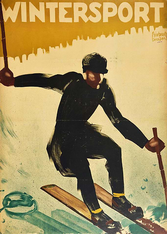 Poster vintage travel