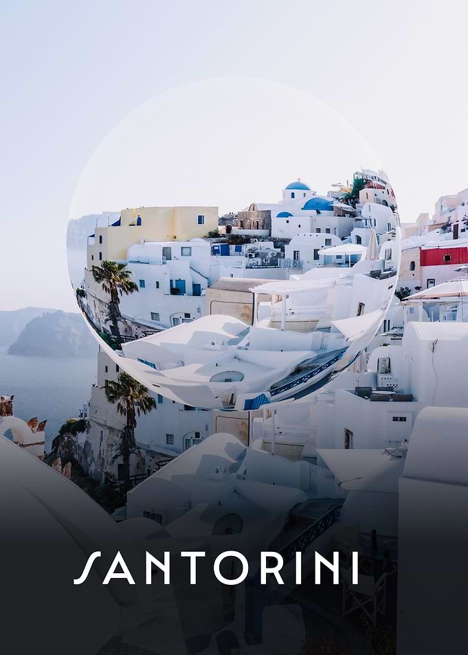 Santorini Greece Crystal