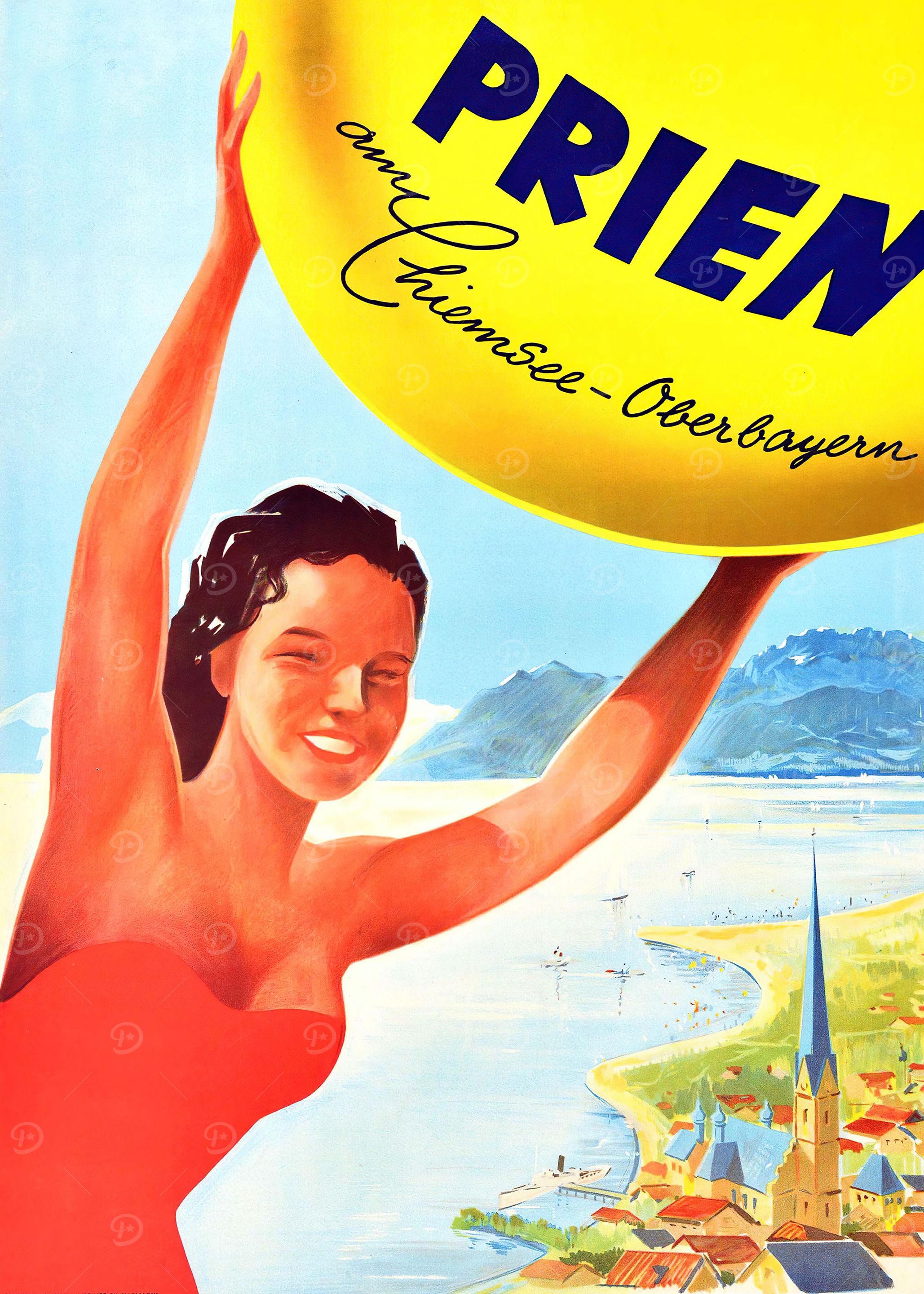 Poster vintage travel