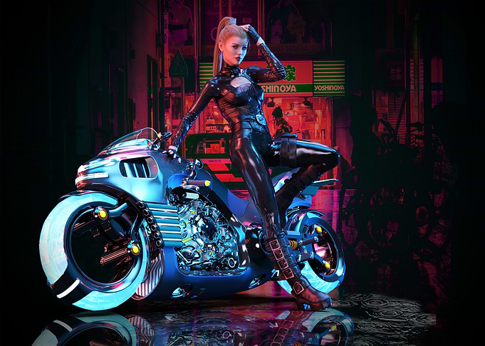 motorcycle color