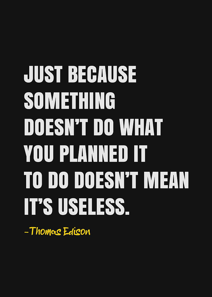 Thomas Edison Quote