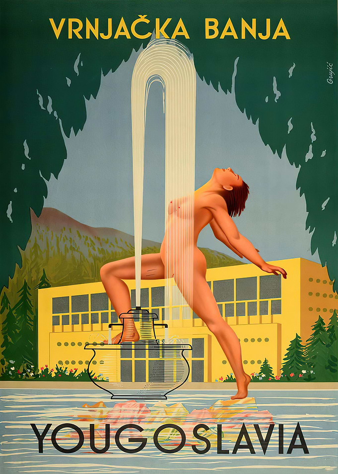 Poster vintage travel