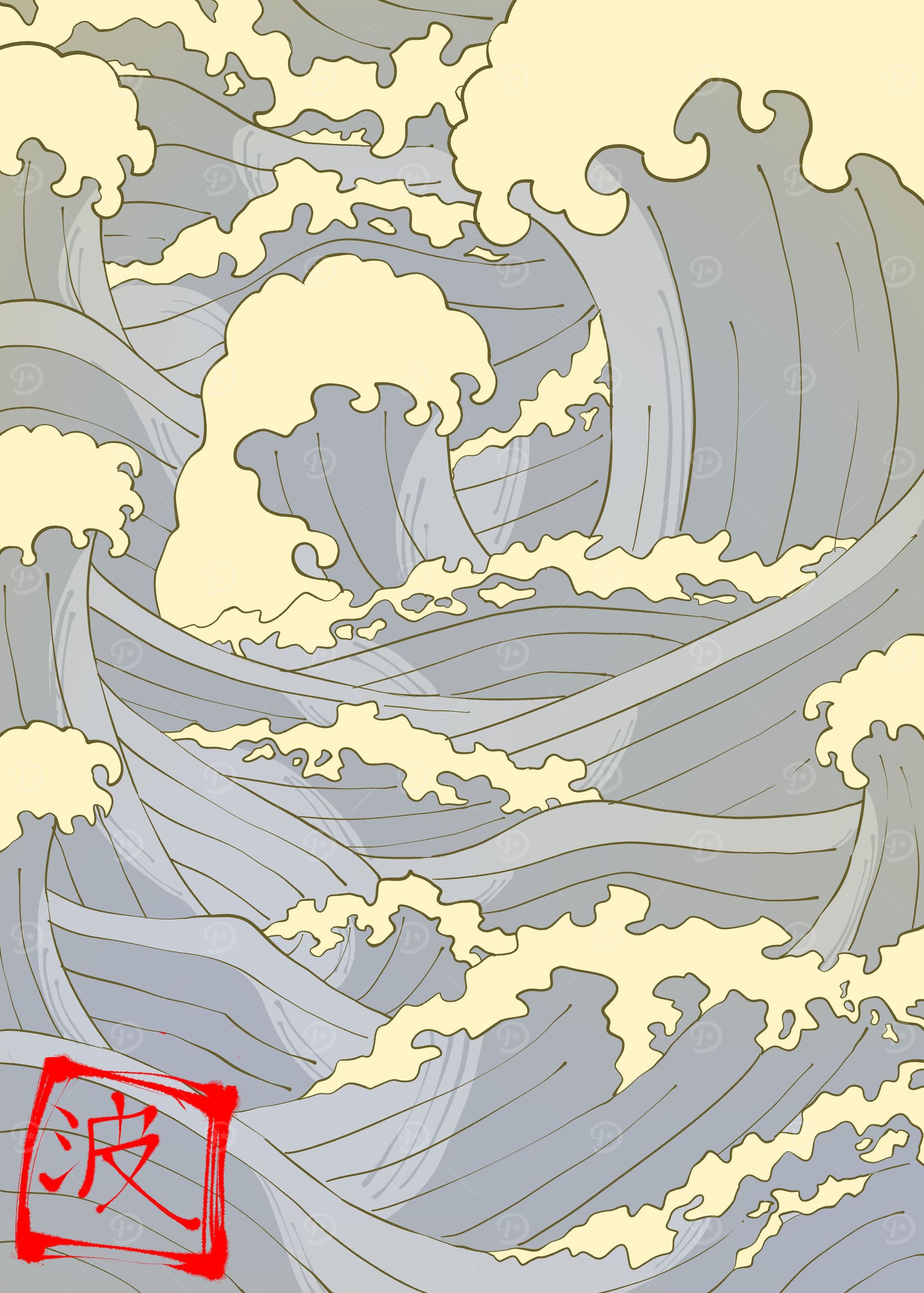 kanagawa wave