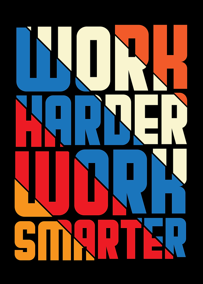 Motivational lettering