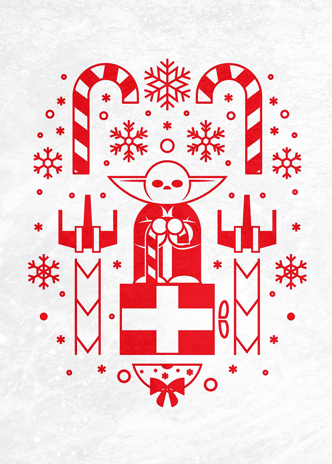 Christmas Yoda