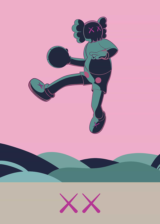 Dunk kaws