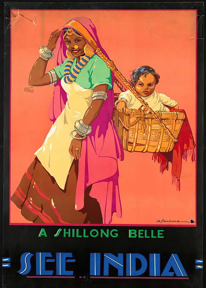 Poster vintage travel
