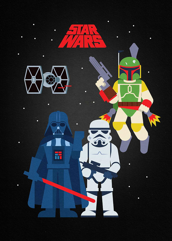 Vader & Boba Fett