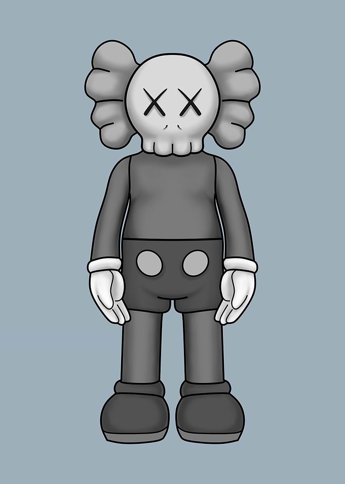 kaws posters