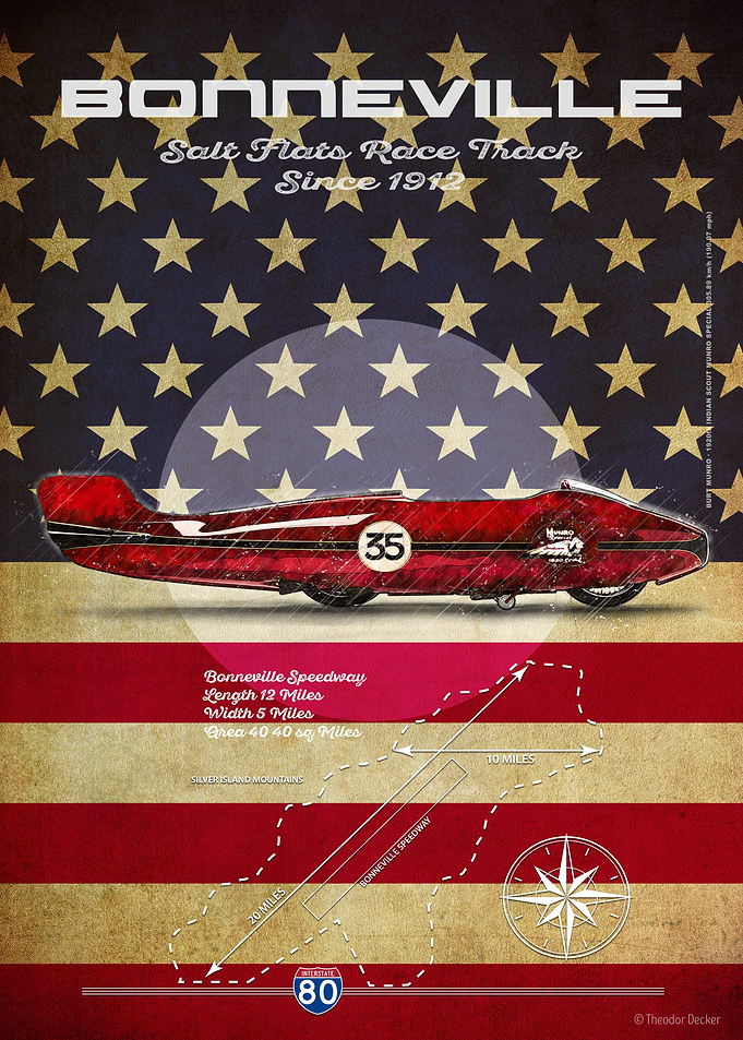 Bonneville Munro Indian