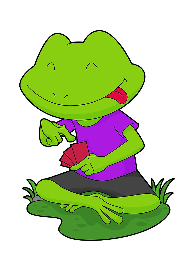 Frog Poker Poker cards