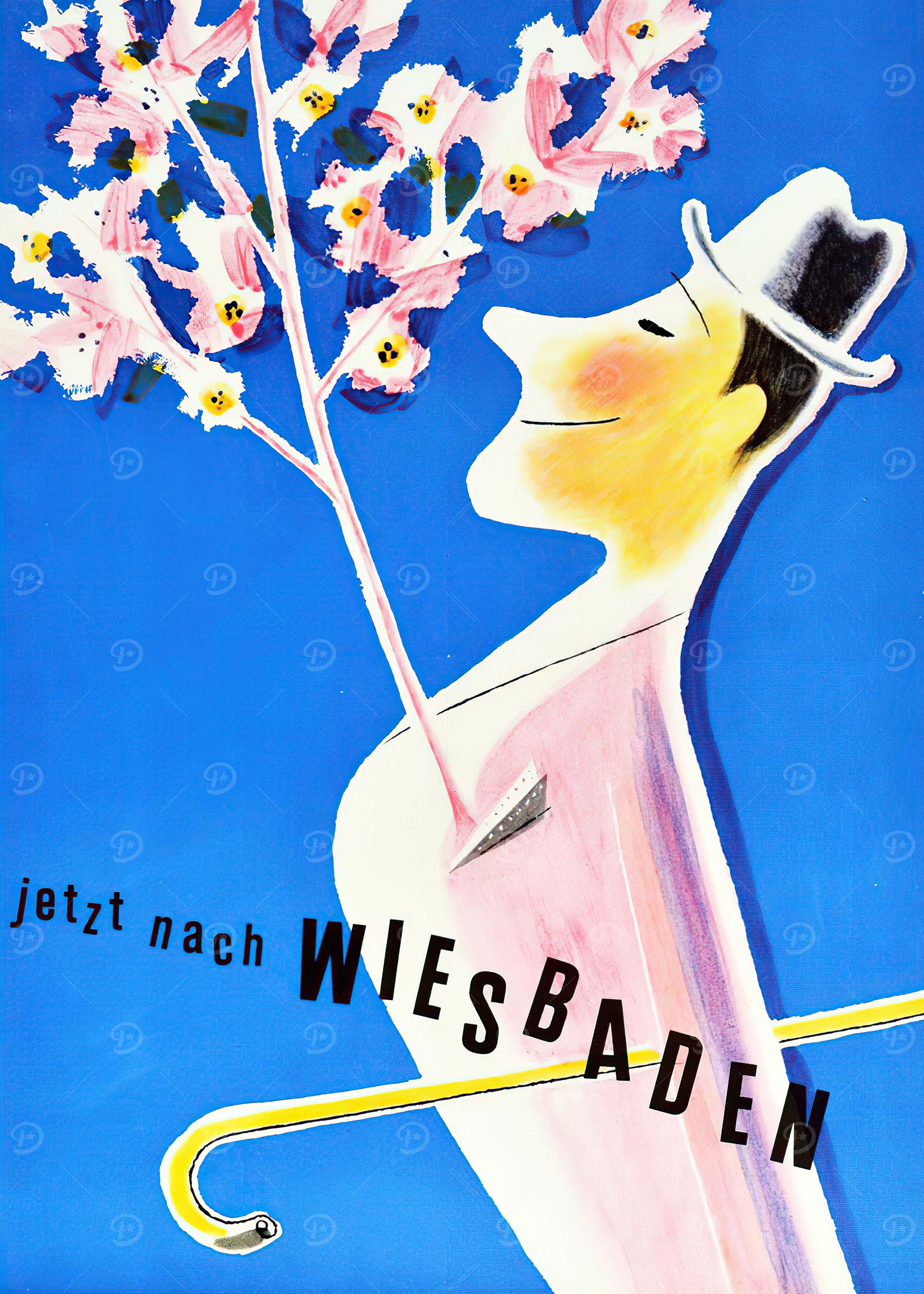 Poster vintage travel