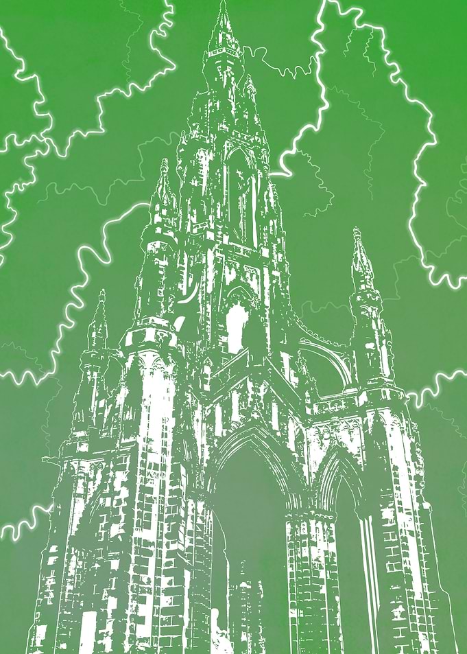 Scott Monument Green