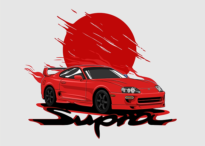 Toyota Supra MK IV Moon 13