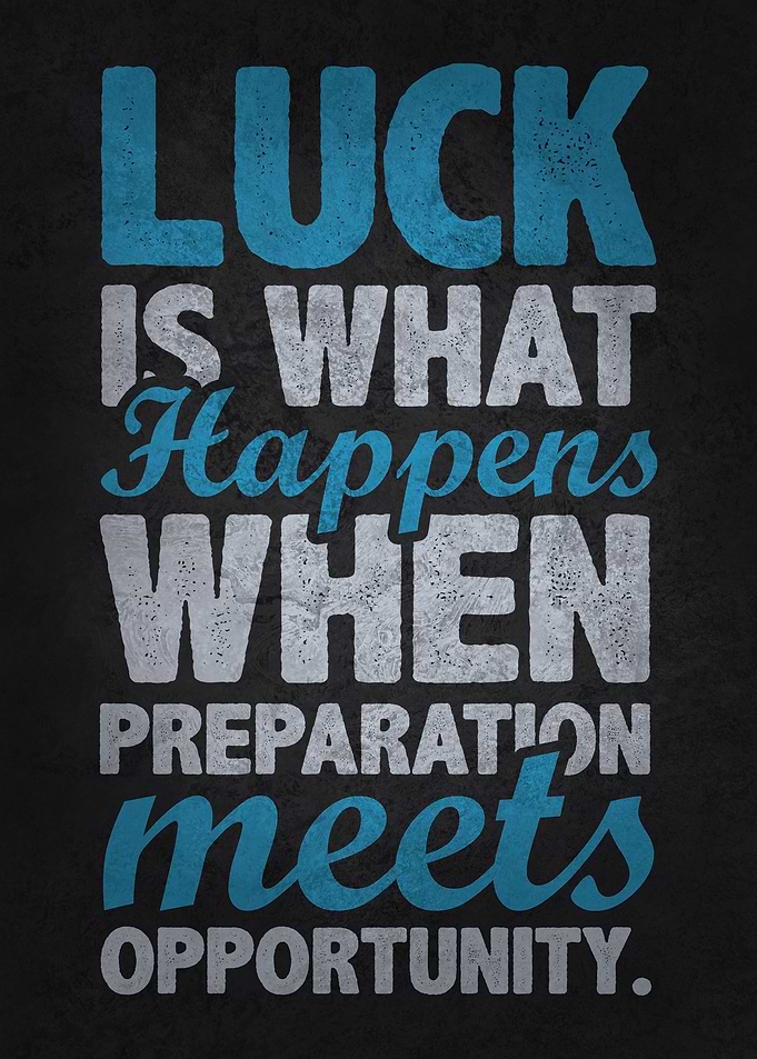 Luck is What Happens When