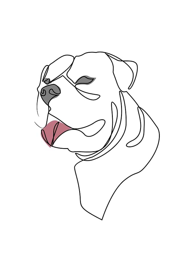 one line art