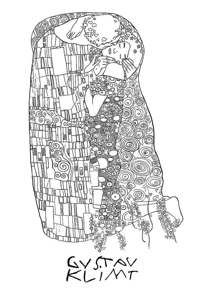 Gustav Klimt The Kiss