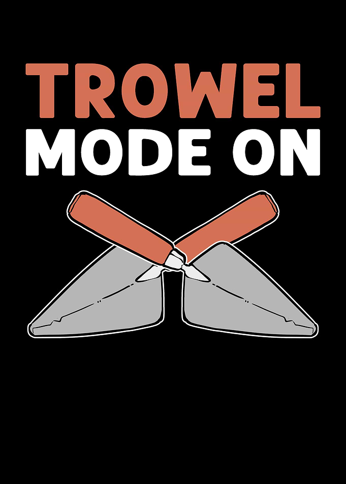Trowel Mode On Cement