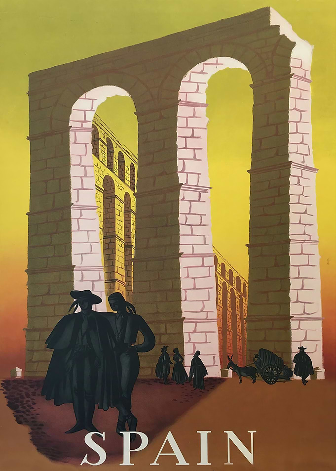 Poster vintage travel