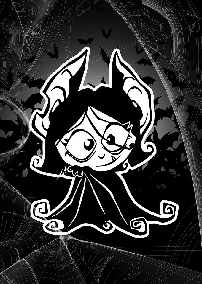 Cute Vampire Girl