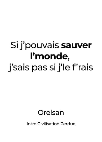 Orelsan CivilisationPerdue