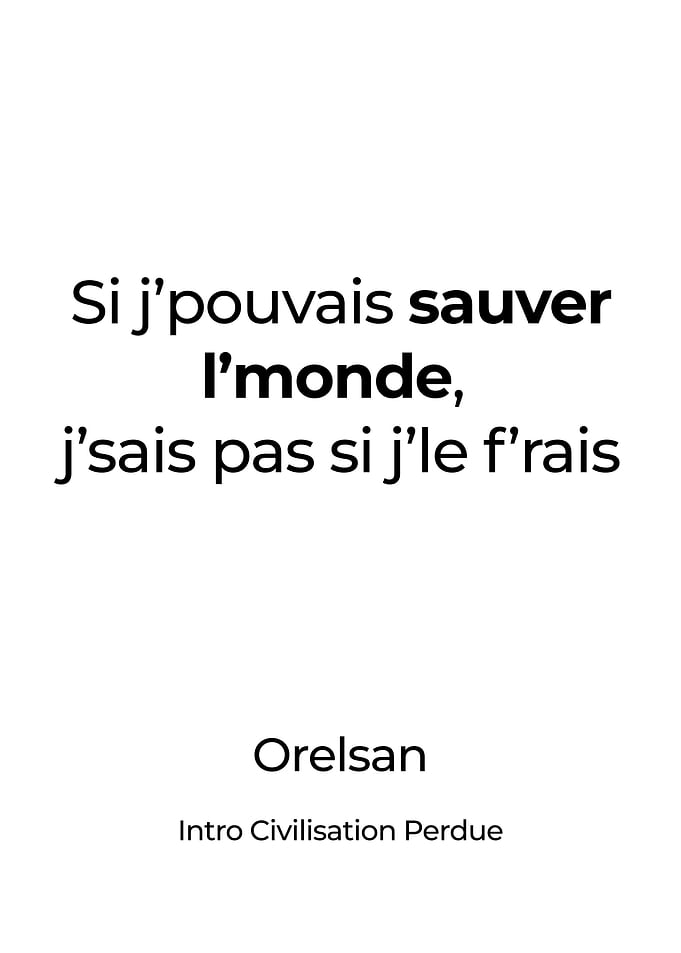 Orelsan CivilisationPerdue