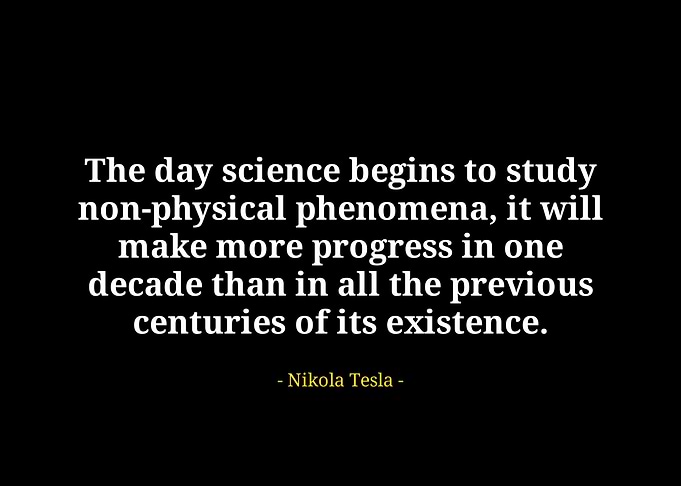 Nikola Tesla quotes
