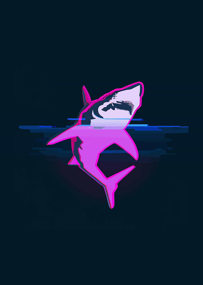 Shark Vaporwave