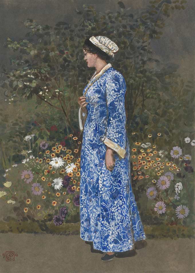 Woman in a Kimono 1910