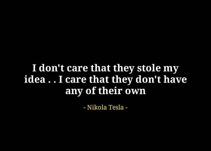 Nikola Tesla quotes