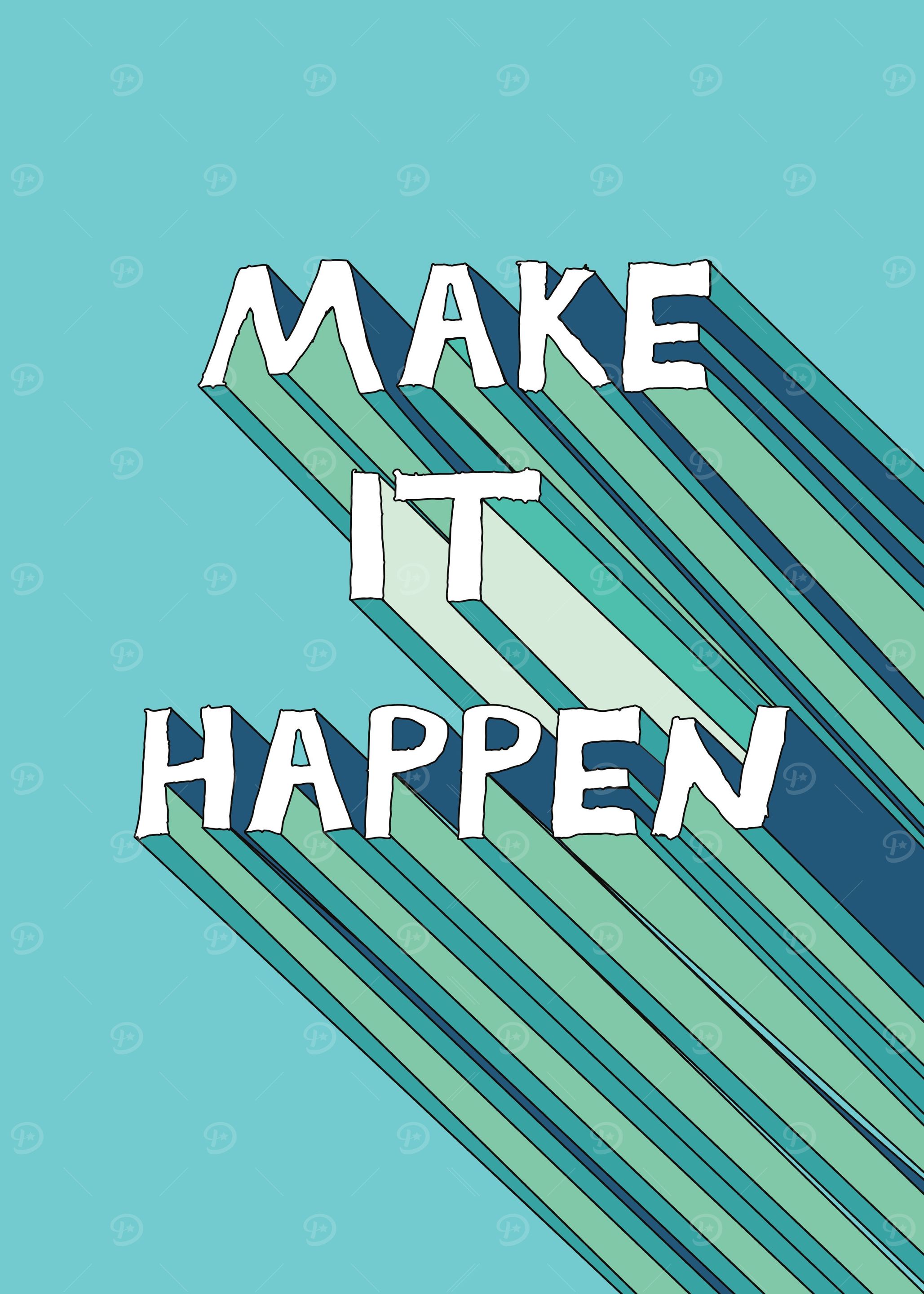 Saying Motivation Retro