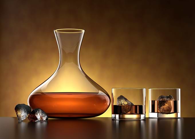 Whisky Glass and Carafe