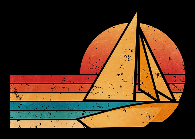 Retro Catamaran